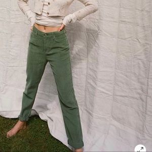BDG green corduroy pants
